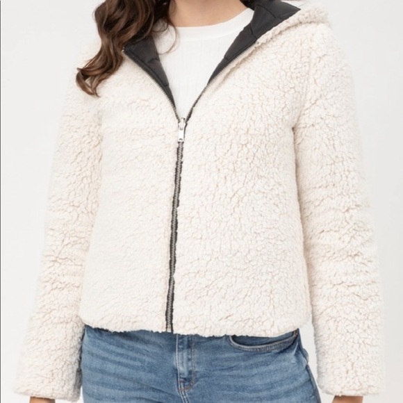 Last 1 • Reversible Puffer Jacket — in Black - Picture 3 of 7